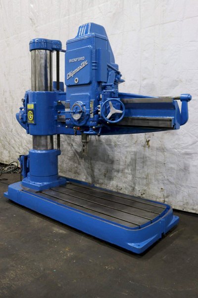 6&#039; X 15&#039; GIDDINGS &amp; LEWIS RADIAL ARM DRILL: STOCK #67605