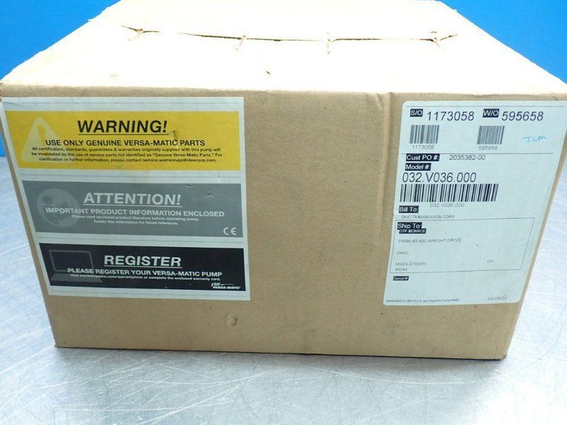 VERSAMATIC PNEUMATIC LIQUID LEVEL CONTROL  -  032.V036.000
