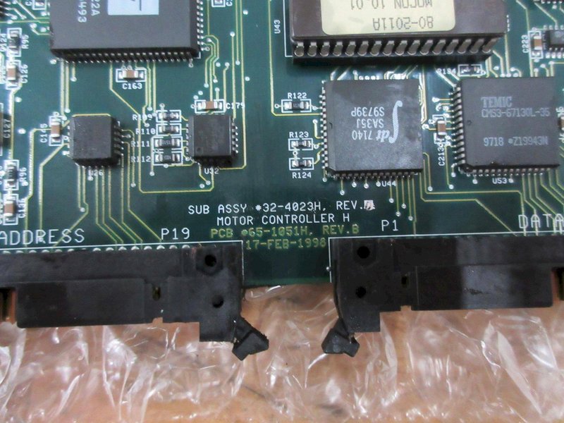 Used Haas Mocon PCB Board #324023H, Rev. D Motor Controller H
