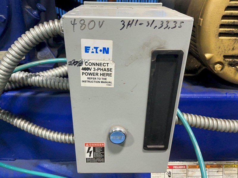 QUINCY 15 HP QT-15 HORIZONTAL COMPRESSOR  -  2153DS12HCA46