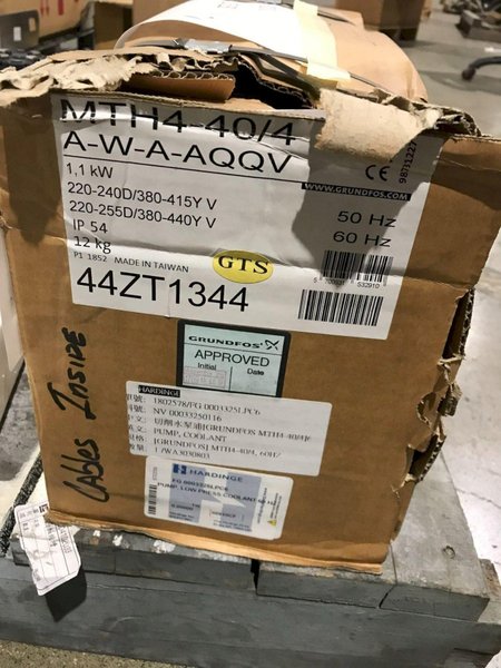 GRUNDFOS MTH4-40/4 IMMERSIBLE PUMP NEW
