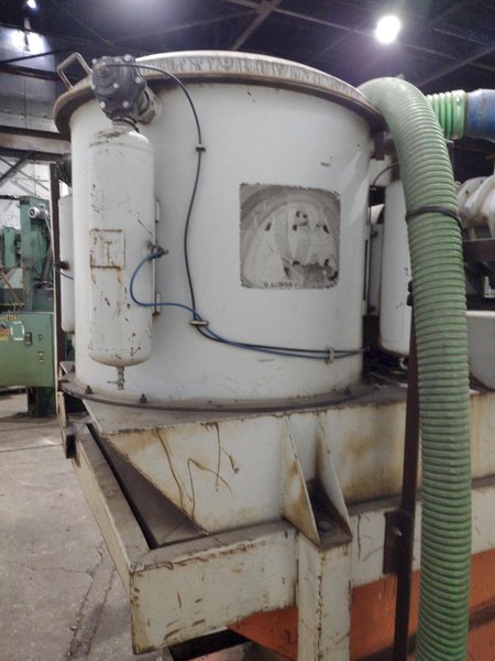 40 HP DEMARCO MAX VAC MODEL #XR40E8 INDUSTRIAL VACUUM &amp; HOPPER: STOCK #19483