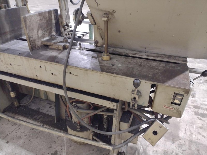 15" X 17" WF WELLS MODEL #F-15 TWIN POST HORIZONTAL BANDSAW: STOCK #22132