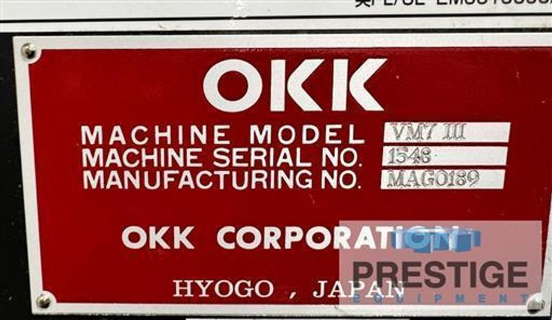 Machining Centers Vertical CNC