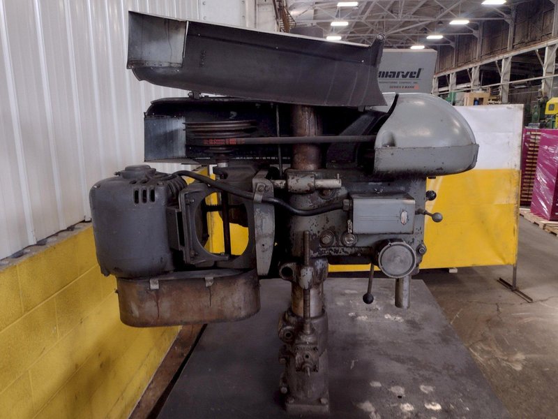 2 SPINDLE 20&quot; ATLAS CLAUSING MODEL #1800 GANG DRILL WITH POWER FEED: STOCK #16676