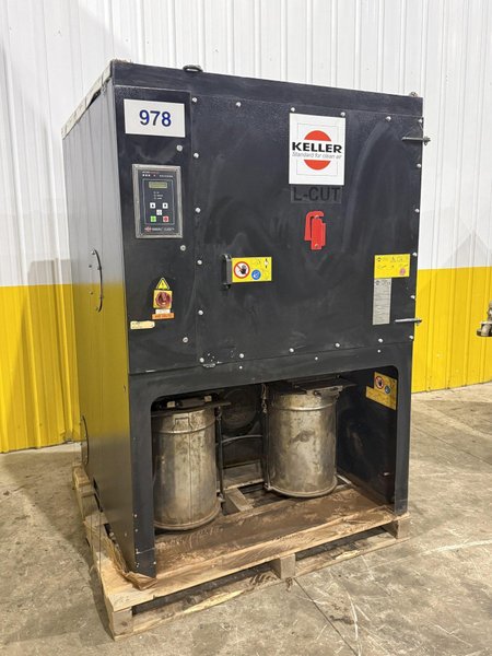 2017 KELLER MODEL #L-CUT 2-5P DUST COLLECTOR : YOBRO #25373