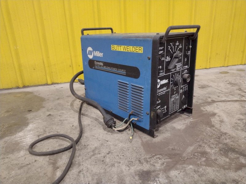 150 AMP MILLER ECONOTIG - AC/DC TIG WELDER POWER SOURCE: STOCK #23028