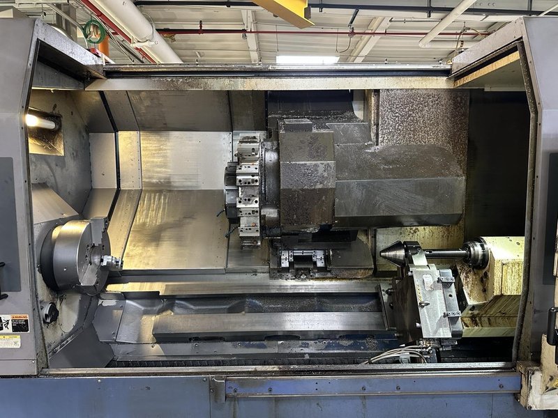 Mori Seiki SL-400 BMC/2000 CNC Turning Center, Live Tooling, SMW Steady Rest, 1999