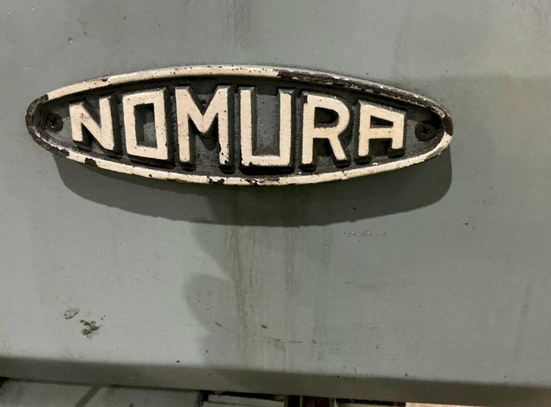 4" NOMURA B-100WP TABLE-TYPE HORIZONTAL BORING MILL 50 TAPER 96" TRAVEL. STOCK # 0543926