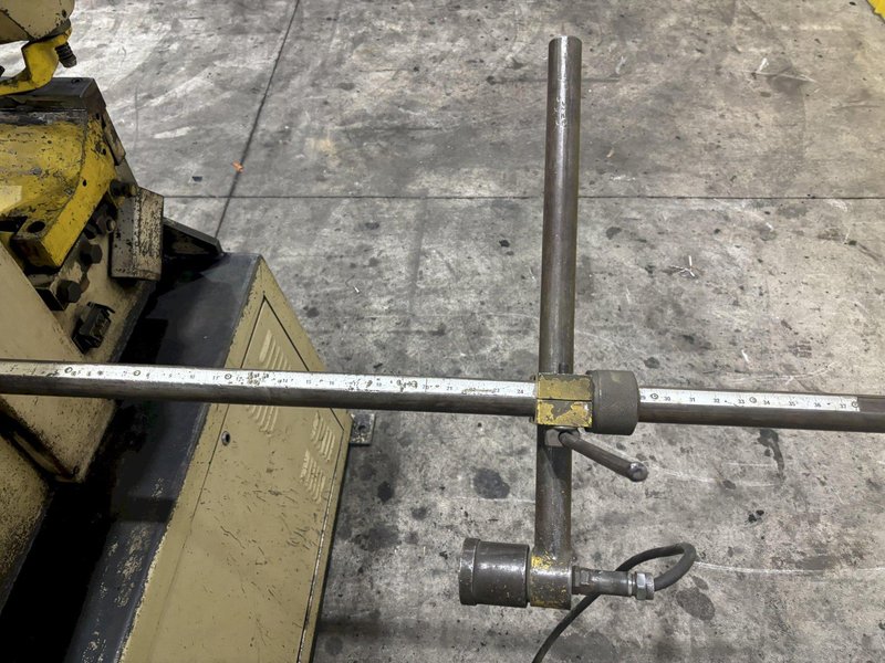 70 TON GEKA MODEL #HYDRCROP HYD-70 HYDRAULIC IRONWORKER: STOCK #22762