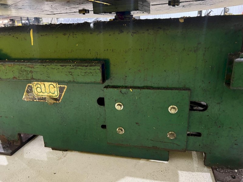 5,500 LB X 50&quot; OD AWC MODEL #F-200RA HORIZONTAL PALLET TYPE COIL REEL UNCOILER: STOCK #20065