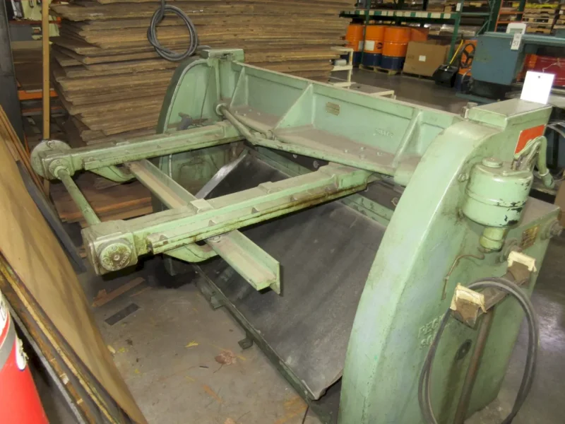 4' X  12 GAUGE PEXTO MECHANICAL POWER SHEAR : YOBRO 25664