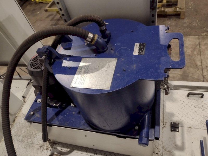 30 GPM ZYKLOMAT MODEL #AKBF-R CONTINUOUS COMPACT BELT FILTER, WITH TURBO-HKS CENTRIFUGE SEPERATOR: YOBRO #24734