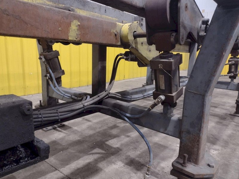 16&#039; POWERED INFEED TABLE, USED FOR LOADING SHEETS IN A SHEAR / BRAKE: YOBRO #24335