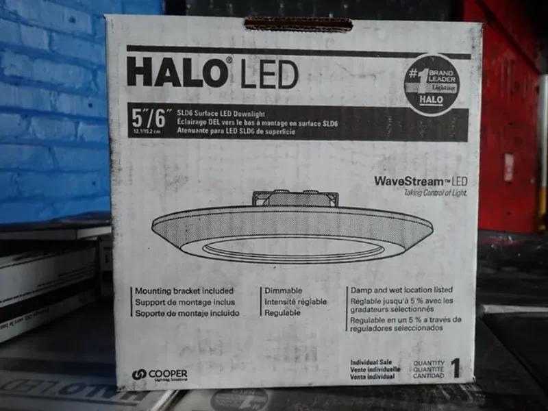 Eaton 13.2 W Halo Surface LED Downlight - Sld606927whjb