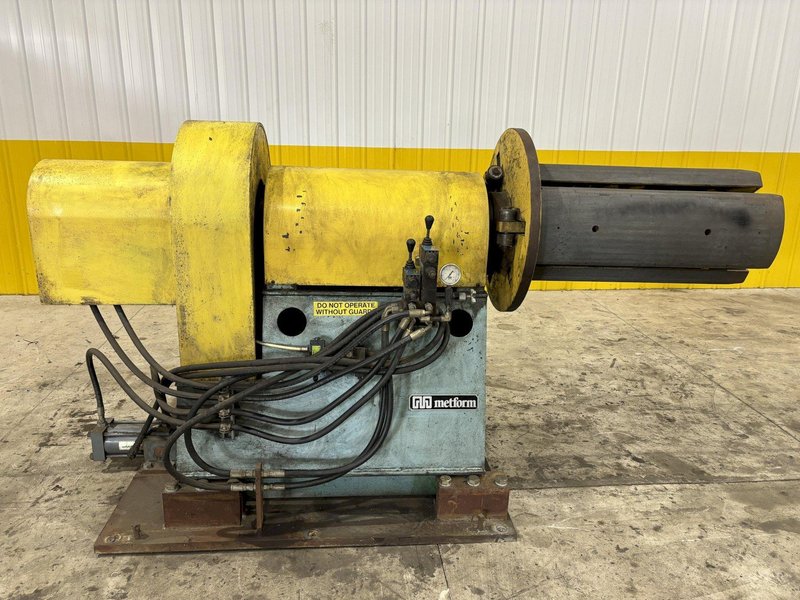 10,000 LBS X 36&quot; METFORM MODEL #MCO1421-1 PULL OFF UNCOILER COIL REEL, NEW 1997: STOCK #21328