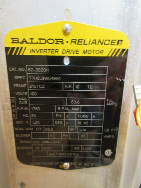 Haas 12k RPM Spindle Motor for Haas VF-3SS, 93-0981 (New In Box 2018)- Auction Item