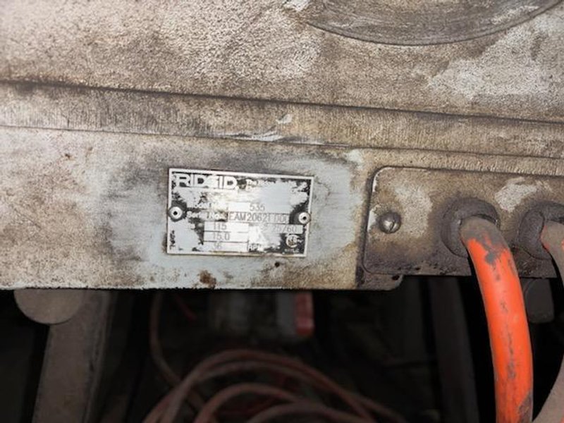 1 - PREOWNED RIDGID PIPE THREADER, MODEL #: 535, S/N: EAM20621D00