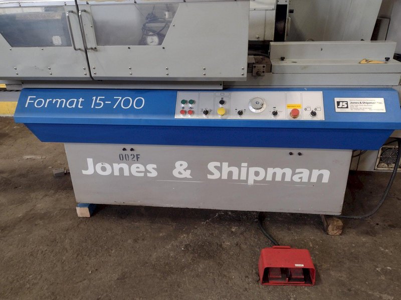 9.4" X 27" JONES &amp; SHIPMAN MODEL #FORMAT 15-700 CNC CYLINDRICAL GRINDER: STOCK #16131