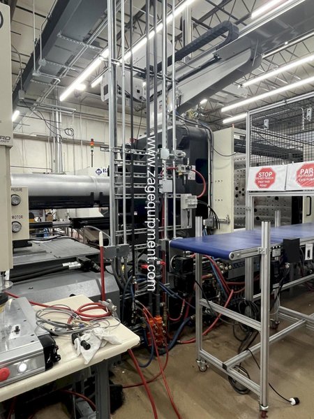 Nissei Used FVX660III-310L Injection Molding Machine, 720 ton, Yr. 2022, 132 oz.