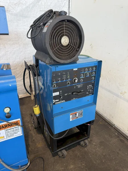 54" JETLINE MODEL #SWC-3A SEAM WELDER WITH SYNCROWAVE 250DX WELDER: YOBRO #23913