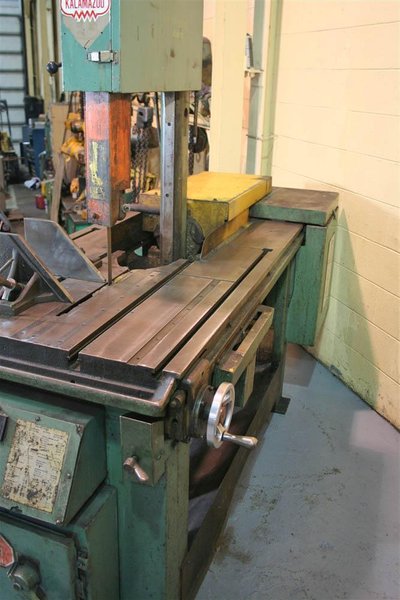 18' X 20' KALAMAZOO MODEL #VT-18 VERTICAL BAND SAW: STOCK #62132