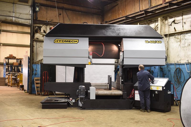 NEW 40"H x 40"W HYD-MECH H-40/40 HORIZONTAL BAND SAW