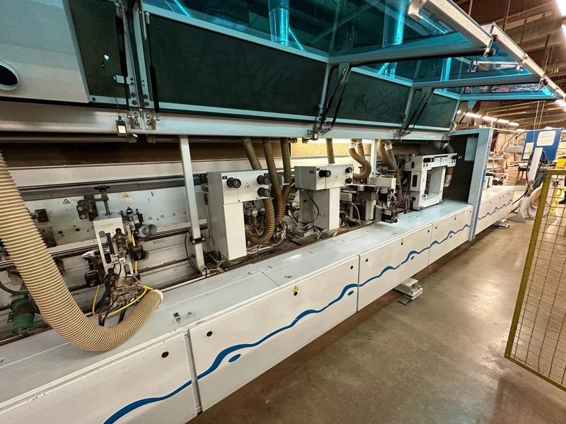 Homag Optimat KAL310 Edgebander, 2007 – Pre-Mill Profile Molding, End Polishing, I-Tooling, Fine Trim