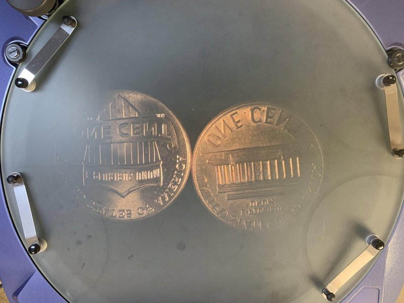 20&quot; MITUTOYO Model PV5100 Vertical Beam Floor Model Profile Projector / Optical Comparator