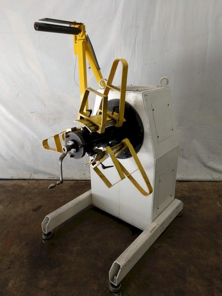 1100 LB X 16&quot; GSW MODEL #MHM0.5/1250SO SERVO MOTORIZED COIL REEL UNCOILER, NEW 1999: STOCK 12985