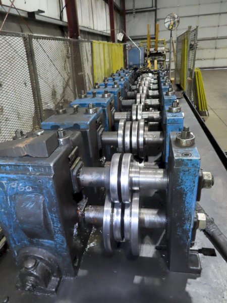 8 STAND ARDCOR ROLLFORMER, TOOLED FOR ANGLE &amp; CHANNEL: YOBRO #24841