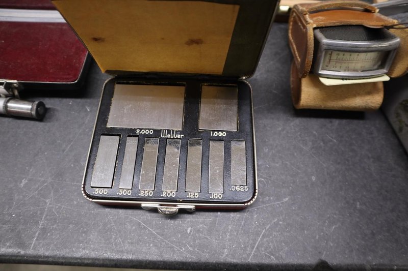 Measuring Tools, Chamfer Checker, Micrometers, Bore Guages, Caliper, Guage Blocks- Auction Item