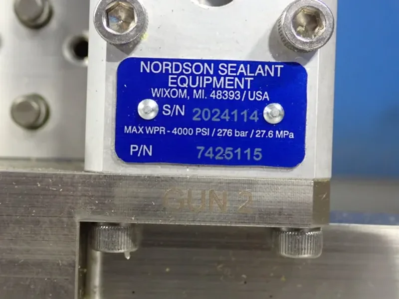 NORDSON TWIN GUN MODULE  -  7425115