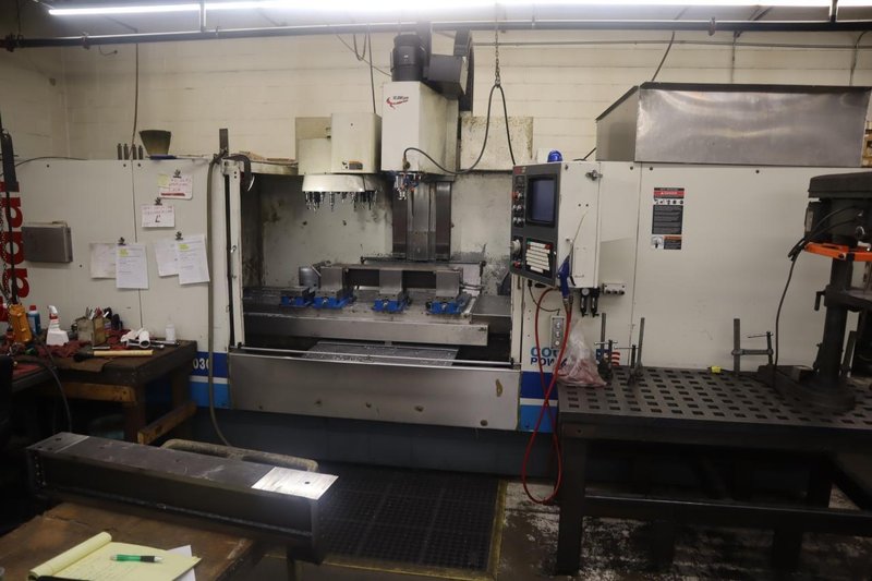 Fadal 8030 HT CNC Vertical Machining Center, High Torgue 10K Spindle, 20 Station Carousel Tool Changer, Rigid Tapping- Auction Item