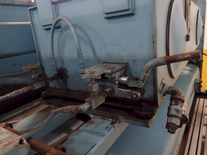 8&#039; x 1/4&quot; MASTER-FAB MODEL #SSB250-8 HYDRAULIC SHEAR: STOCK #18844