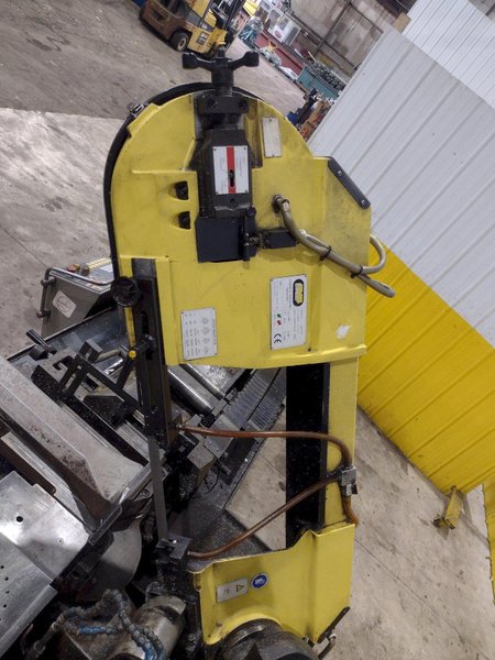 10" x 12" FMB JUPITER AUTOMATIC 60 DEGREE MITRE HORIZONTAL BANDSAW. STOCK #0655326