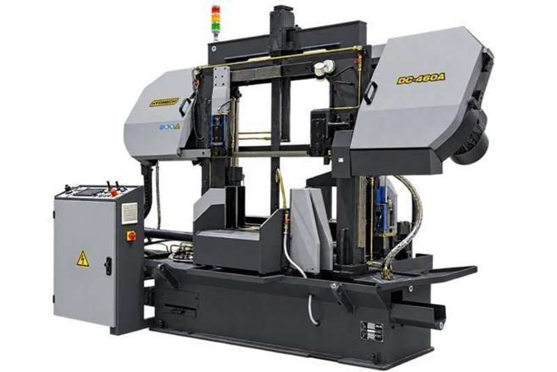 NEW 18" x 18" HYDMECH MODEL DC-460A AUTOMATIC DUAL POST BAND SAW