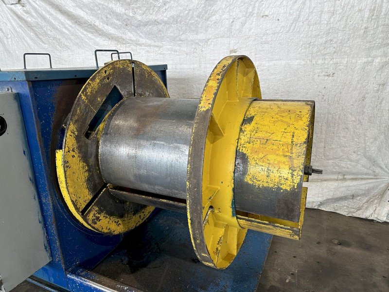 5,000 LB 36" TULSA-POWER HDC-SP HYDRAULIC MANDREL DECOILER. STOCK # 0315323