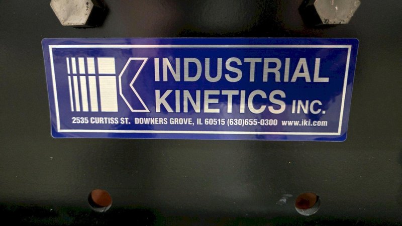 INDUSTRIAL KINETICS Powered Roller Conveyor Transfer System USED
