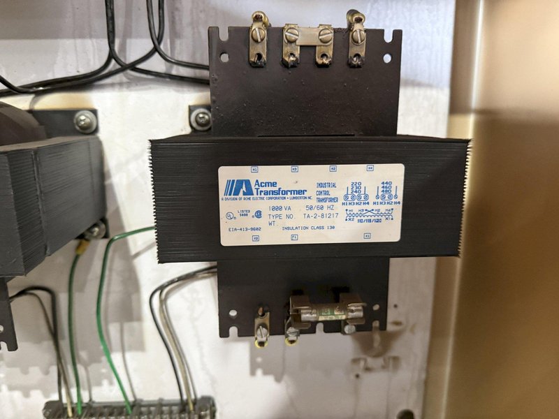 CONTROLLED AUTOMATION ELECTRICAL CONTROL PANEL, FROM MODEL #BFC-530 BEAM PUNCH LINE: STOCK #24124