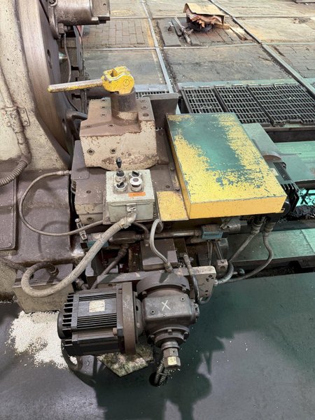 52" FARREL SELLERS WHEEL TRUEING/WHEEL LATHE(100 HP). STOCK # 0879026
