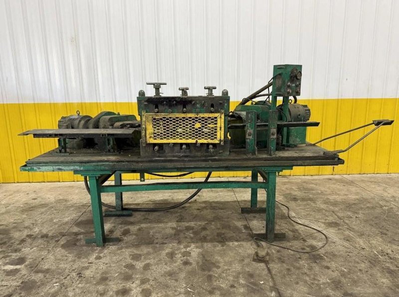 1-1/8" BLISS / MACK-HEMP MODEL AXY 6-ROLL ROTARY TUBE &amp; PIPE STRAIGHTENER