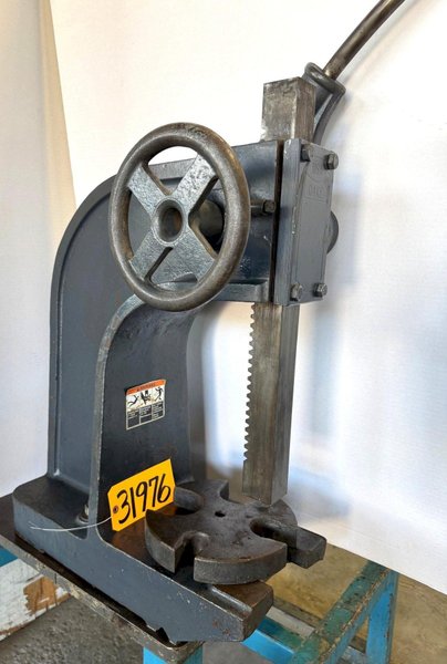 5 Ton Dake Arbor Press 3A1P, Ratchet, 10&quot; Throat, 16&quot; Over Table