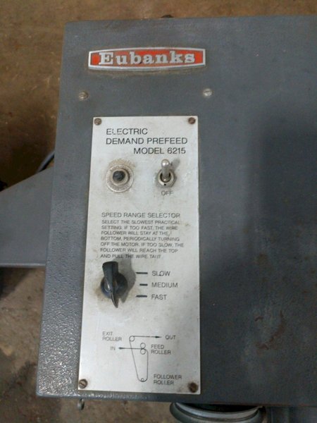 10 AWG EUBANKS MODEL 02600 AUTOMATIC WIRE STRIPPER WITH FEEDER: STOCK #14830