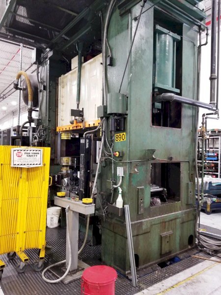 600 Ton Bliss Straight Side Double Crank Press