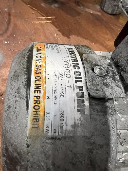 PUMP WITH MOTOR: STOCK #20646