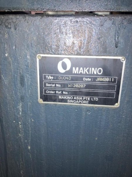 Makino Duo43 CNC Wire Type EDM, MGW-S6 Control, 34.25" x 29.72" Tank- Auction Item