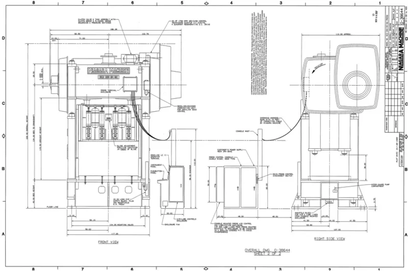 NIAGARA 330 TON, MODEL SC2-300-84-60, S/N P52773,  STOCK# 13321J