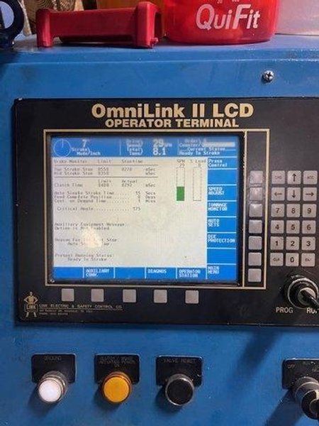 400 Ton Heim Maxi S2 Straight Side Double Crank Press 400-100″ x 60″ Bed, 2010