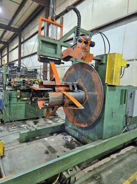 24" x 0.250" x 7,500# Custom Rollform Cut To Length Line